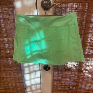 Bright Green lulu Women's Skirt
